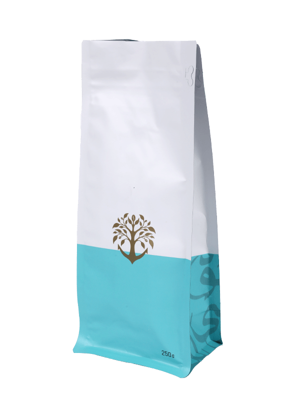 지퍼가 달린 식품 포장용 무광택 포장 백